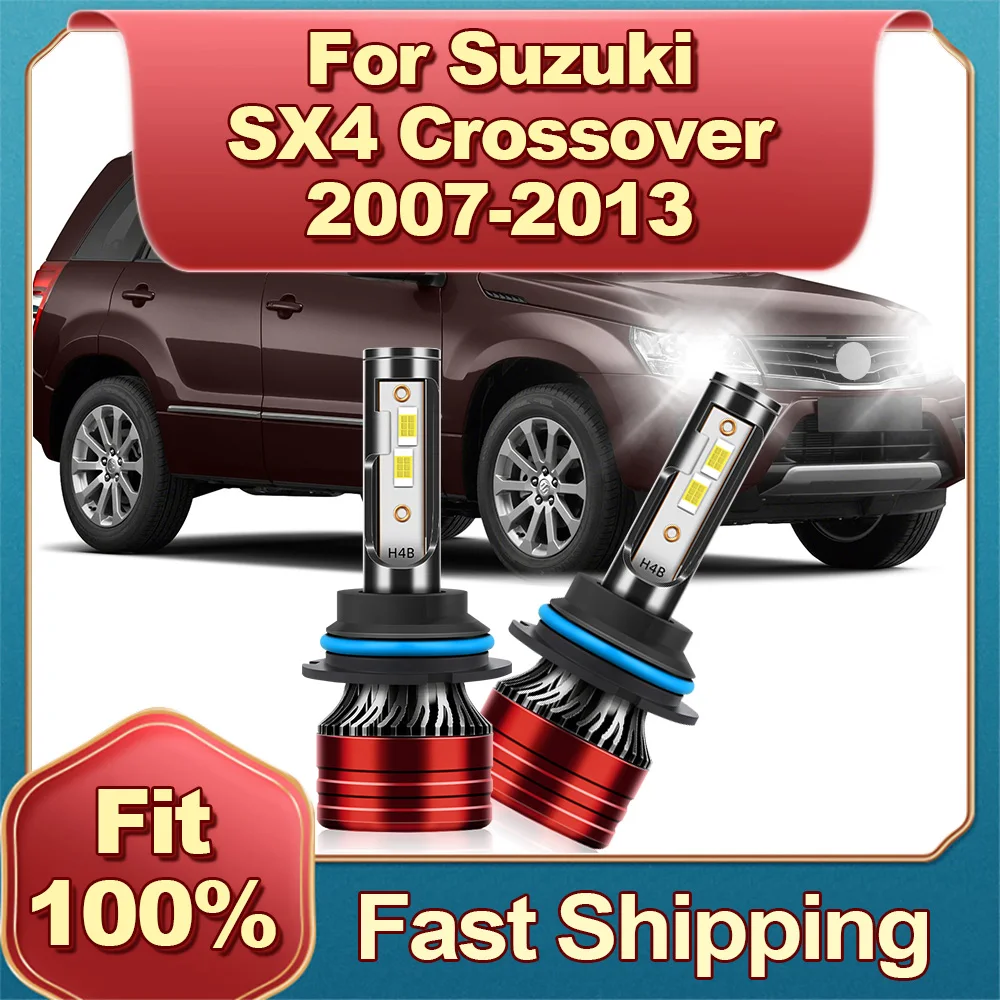 

180W 12V Super White Bulbs Light High Power Car Headlights Lamps For Suzuki SX4 Crossover 2007 2008 2009 2010 2011 2012 2013