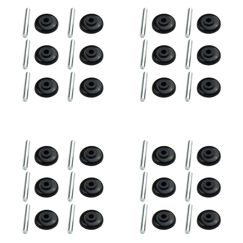 Rodillos de AD-4Set ejes para DYSON DC35, DC44, DC45, DC59, DC62, V6, SV03, SV05, SV06, cabezales motorizados de vacío