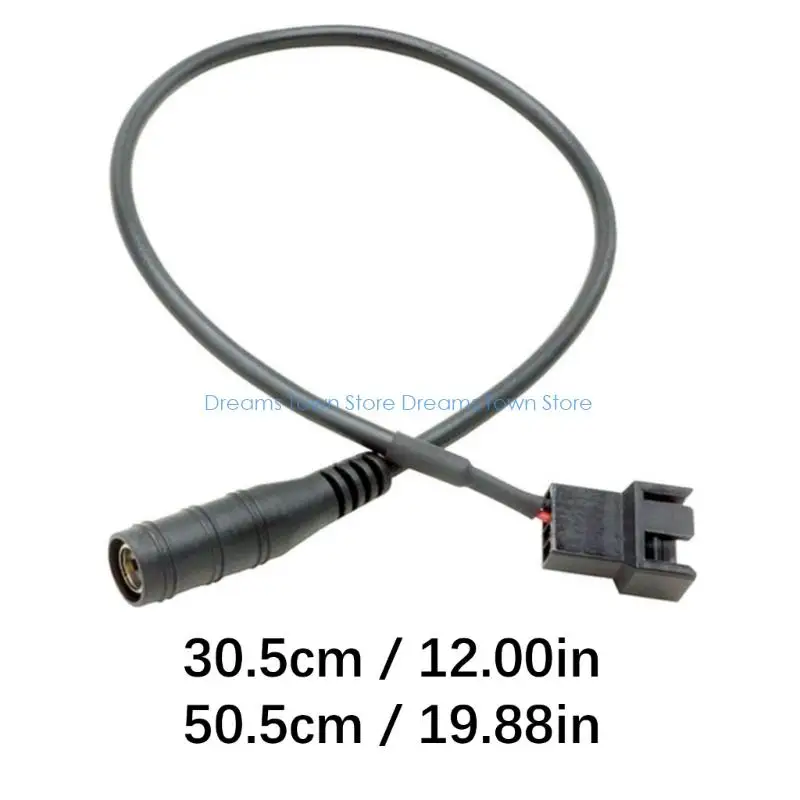 HX6A DC5521 zu 4Pin Adapter Stabile Spannungen übertragen geringe Interferenzen Kabel