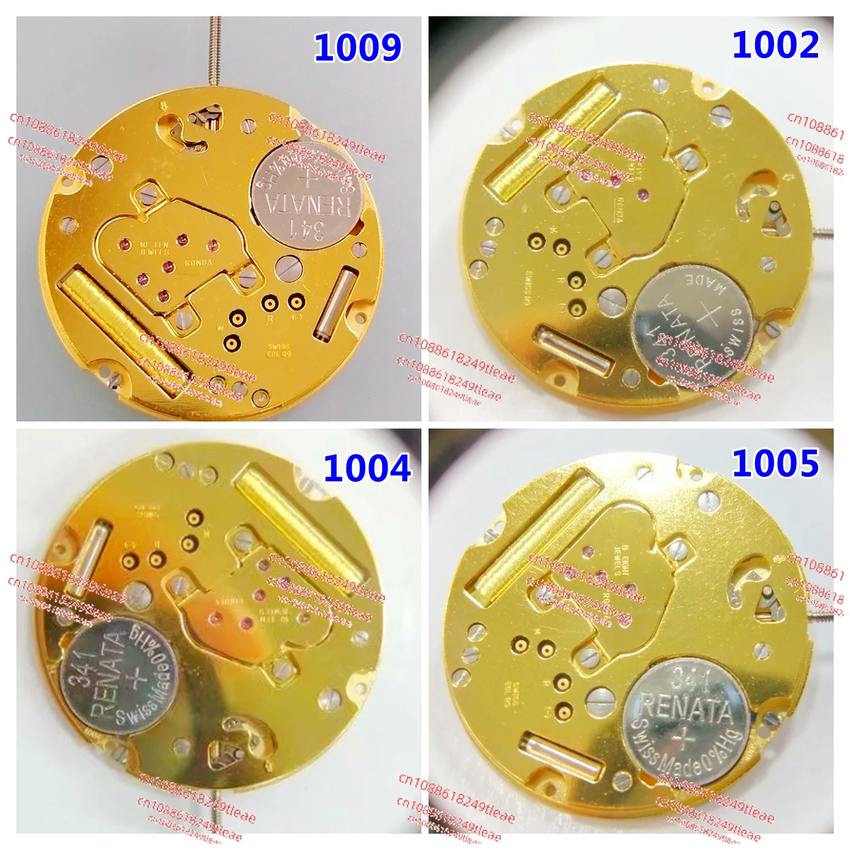 

Watch movement 1009 1006 1005 1004 1002 1012 1014 1015 1016 Gold movement