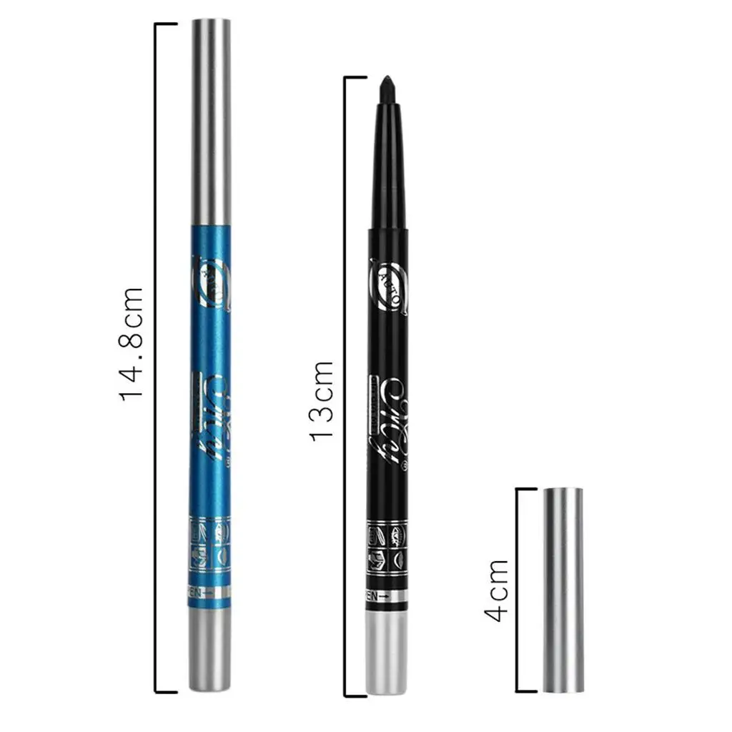 カラーアイライナーペンシルペンキット防水アイリップメイクアップセット、グラムルックと毎日の美容ルーチン用