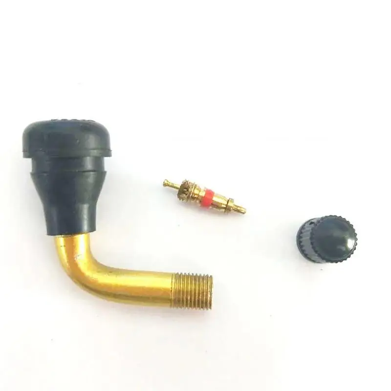 

Motorcycle Tire Stems 90 Degree Angled Brass Air Tyre Valve Adaptor Stem With Extension Adapter For Car Electric Scooter Bikes