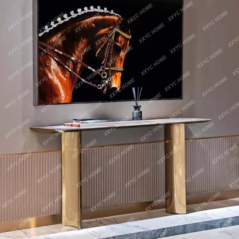 

L luxury villa large living room aisle entrance entrance platform