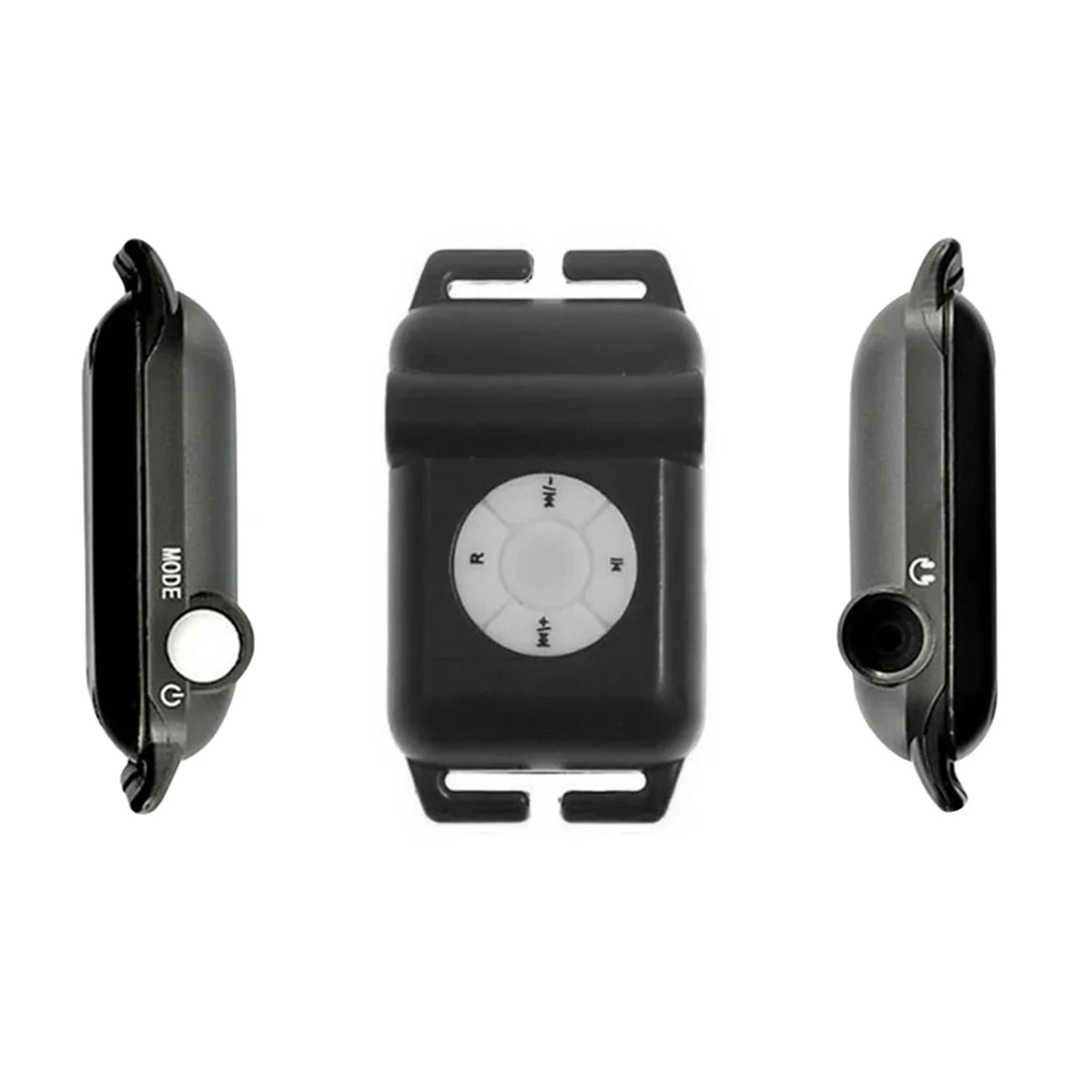 مشغل MP3 POP-l8G محمول IPX8 مقاوم للماء مشغل موسيقى MP3 راديو FM مع سماعة أذن للسباحة والجري والغوص