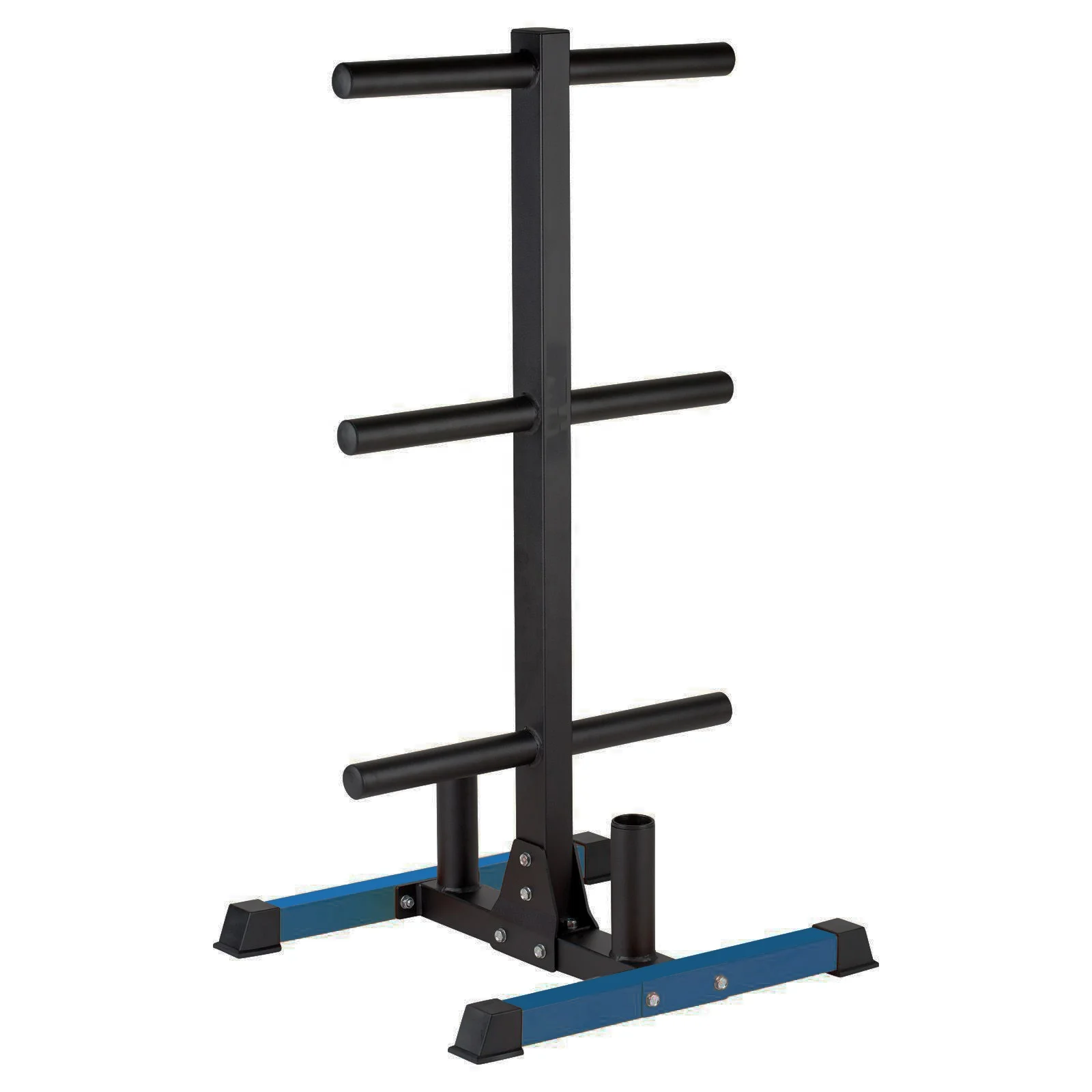 

High Quality Gym Fitness Equipment Vertical Plate Tree Weight Tree/Bar Stand barbell plates storage rack