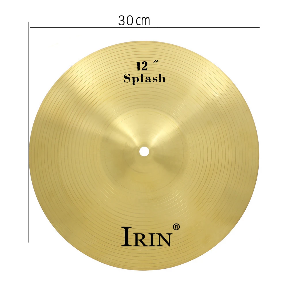 IRIN Drum Set Becken 8/10/12/14/16/18/20 Zoll Messing Becken Splash Crash Hi-Hat Jazz Drum Becken Percussion Instrument Teile – Detail 10