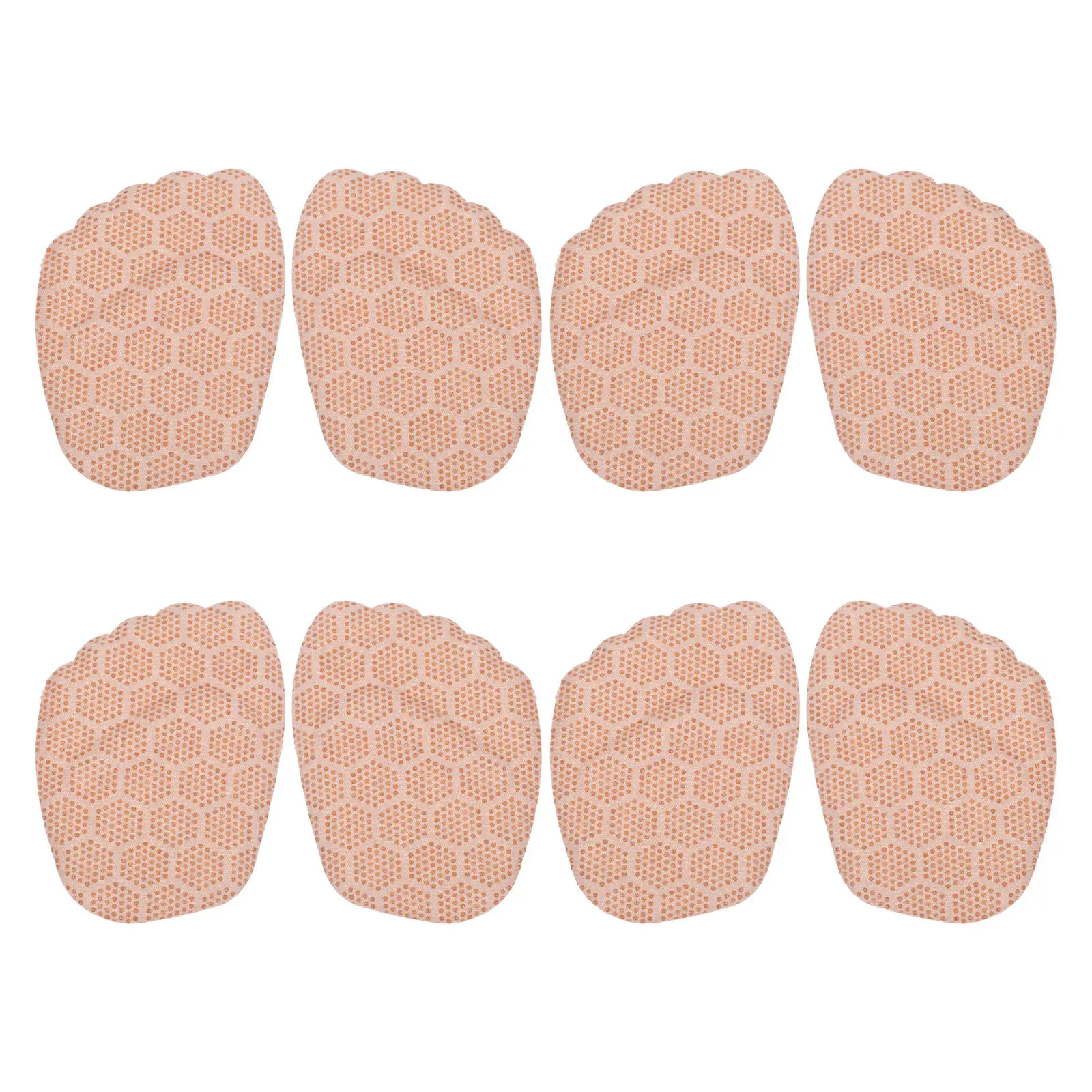 

4 пары мягких подушечек для передней части стопы, самоклеящиеся амортизирующие вкладыши для женских туфель на высоком каблуке