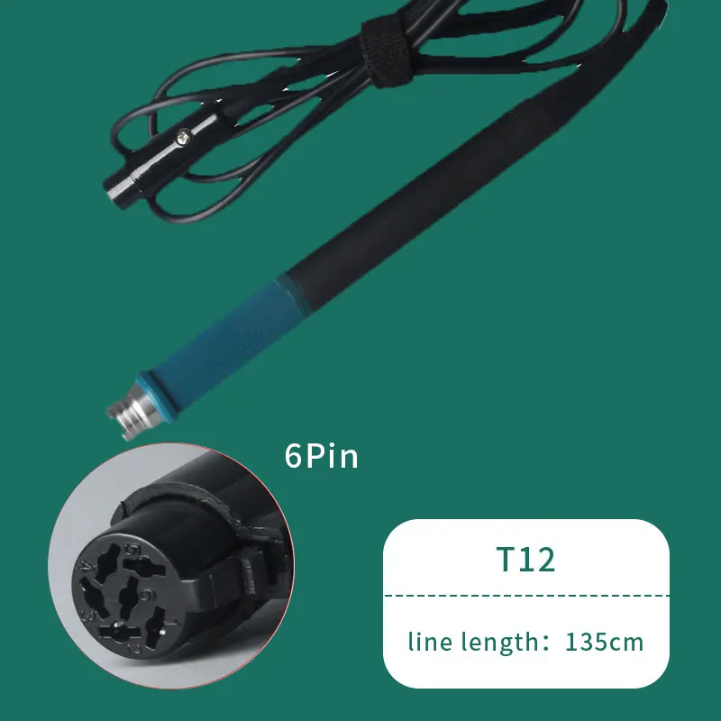 Aifen estação de solda lidar com t210/t115/t245/t12 compatível jbc c210 c245 c115 ferramentas de solda ponta substituir