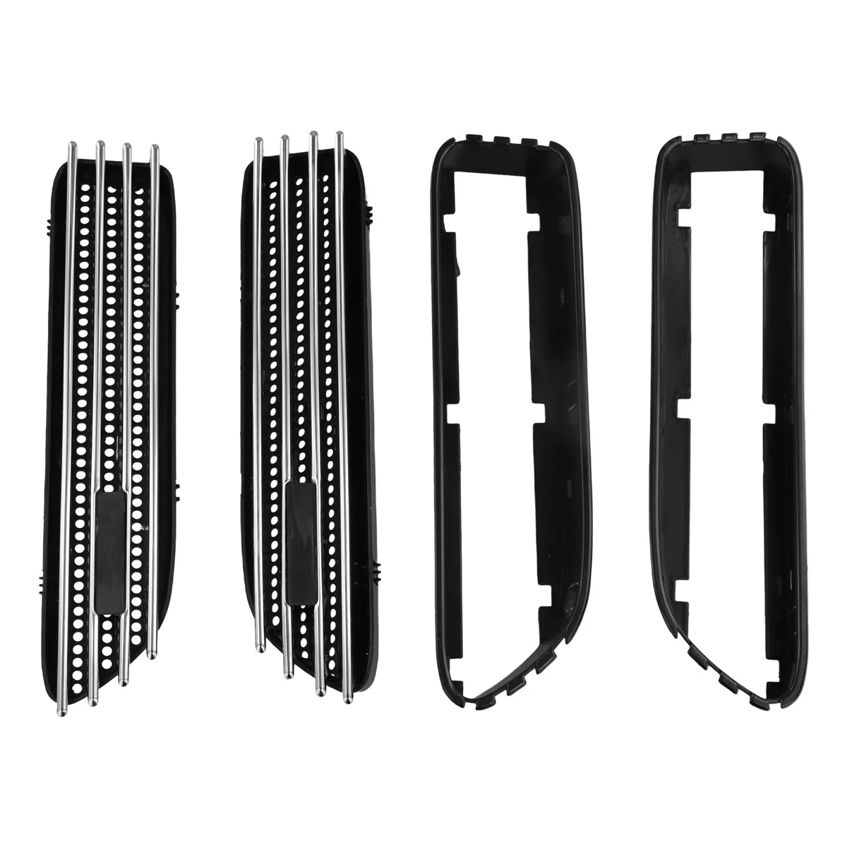 Side Fender Vent Grill for BMW 3 Series M3 E46 2001-2006 Fender Air Vent Trim Cover 51137895913 51137895914