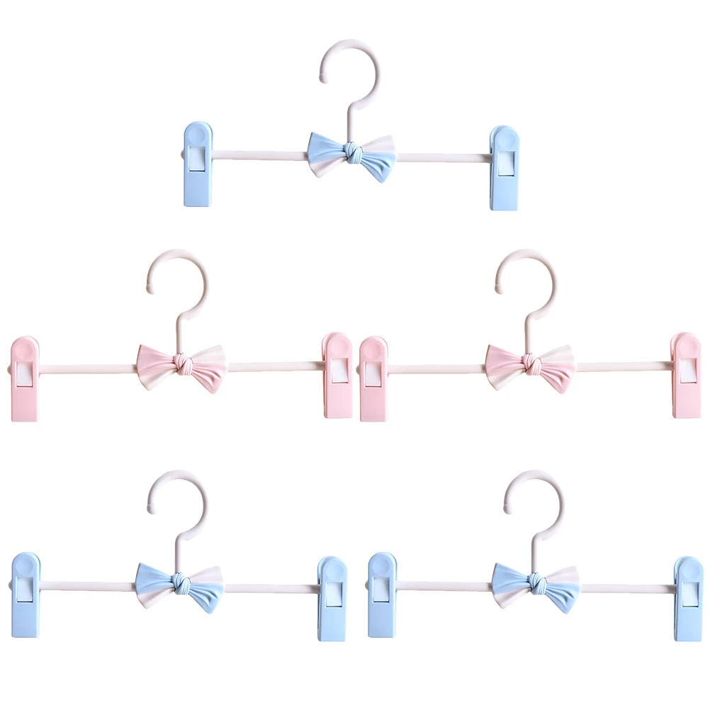 Perchas ajustables para pantalones, colgador antideslizante para pantalones vaqueros, organizador de ropa para el hogar, almacenamiento en el hogar, ahorro de espacio, 5 uds.