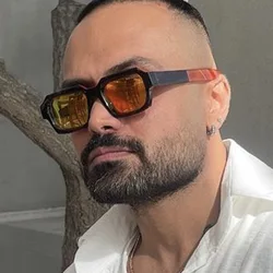 Small Frame Square Sunglasses 2024 New Modern Fashion Ins Hot Women Sunglasses Versatile Trendy Eyeglasses for Men and Women