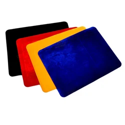 High Quality Professional Card Mat Black Red Blue Yellow Standard Size 42*32cm Pad For Poker & Coin Magic Tricks Props 81519