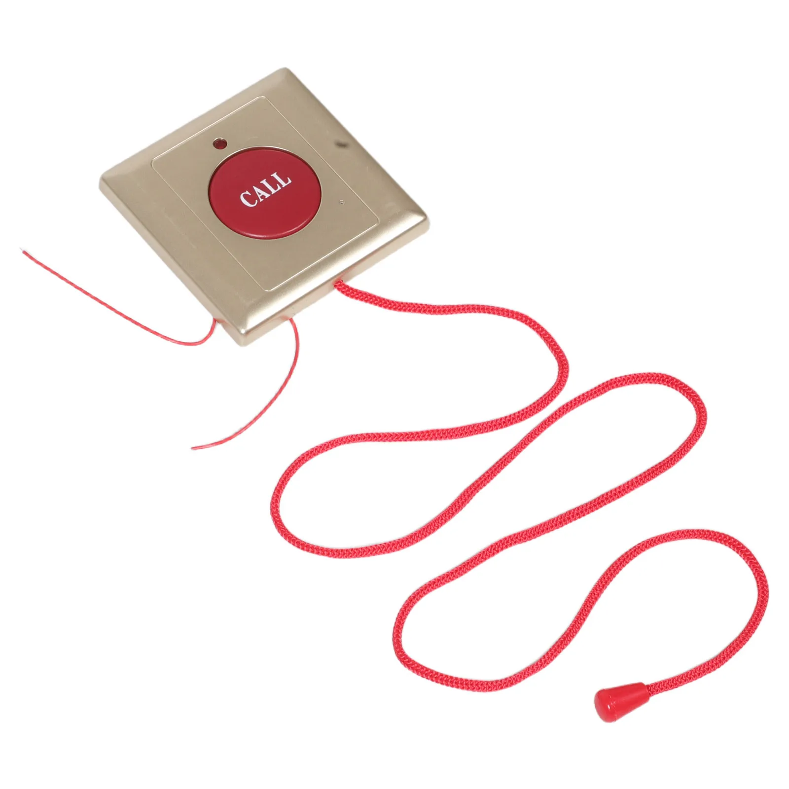 Dispositivo de alerta médico para idosos, assistência imediata com cabo de tração, sistema de resposta de emergência sênior