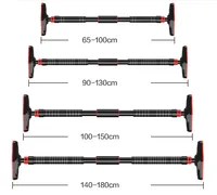 portable  home gym exercise horizontal adjustable single  pull up bar