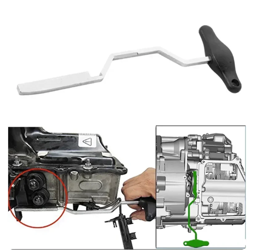 For Volkswagen Audi DSG Transmission Electromechanical Unit Disassembly Tool 0AM Valve Body Computer Installation Tool Top Fork