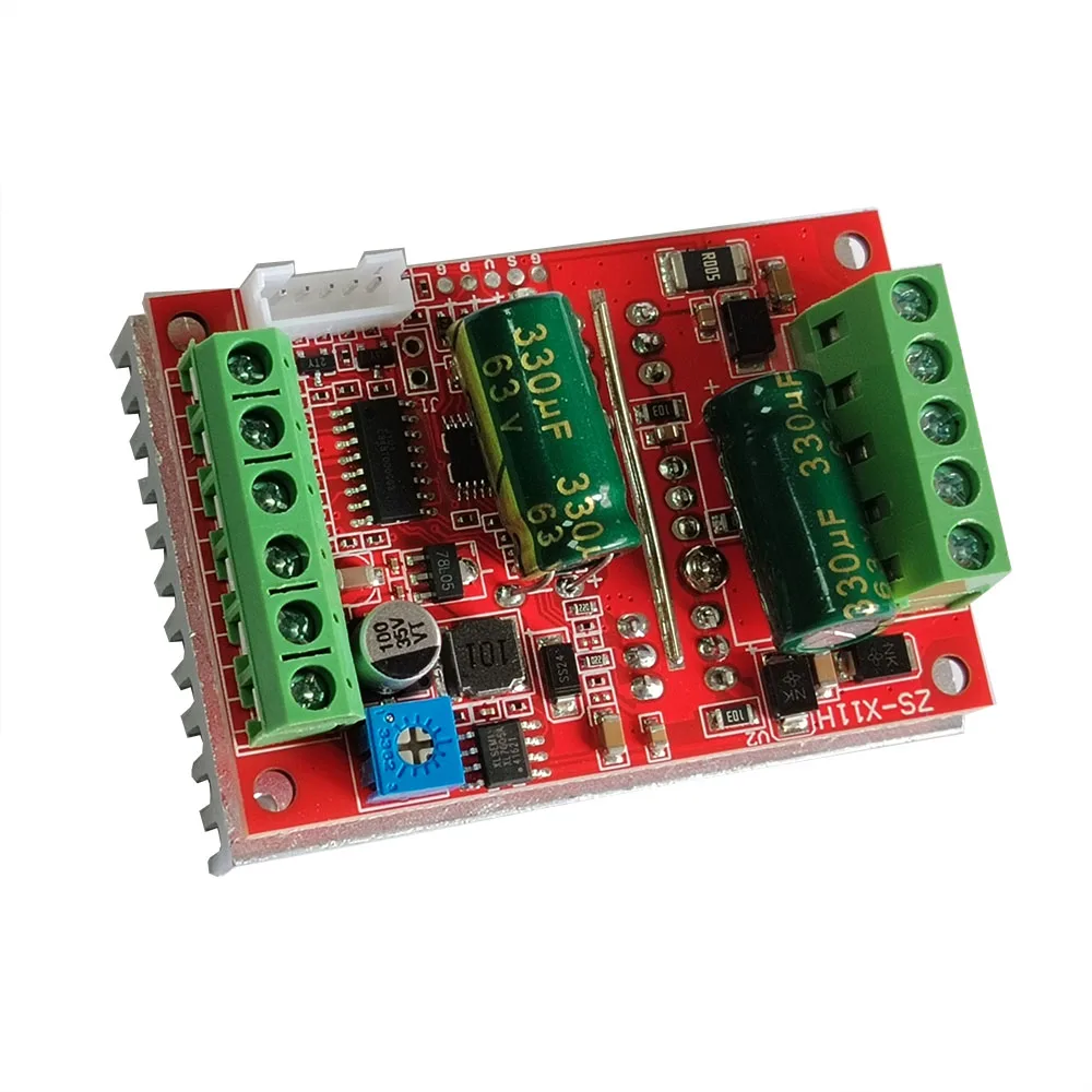 380W 500W 15A DC 12-36V Brushless Hall Free Motor Driver Board High Power Motor Foward Reverse Speed Controller Control Module