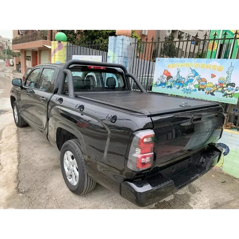 

Custom Manual Roller Lid Retractable Tonneau Cover F150 5'6 Pick up Truck Bed Covers