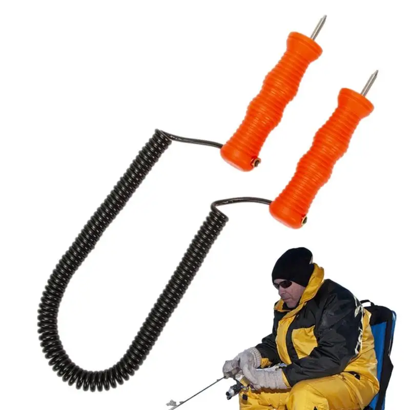 Ice Picker Winter Outdoor Handheld Ice Breaker Safety Emergency Accessories Ice Picker Tool For winter Fishing Ice Fishing Aids