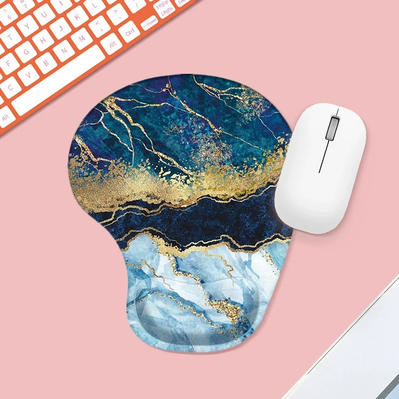 Mouse Pad Silicone Ergonomic Hand Support Non Slip Gaming Mice Mat Home Office Mousepad Table Mat For Laptop Computer