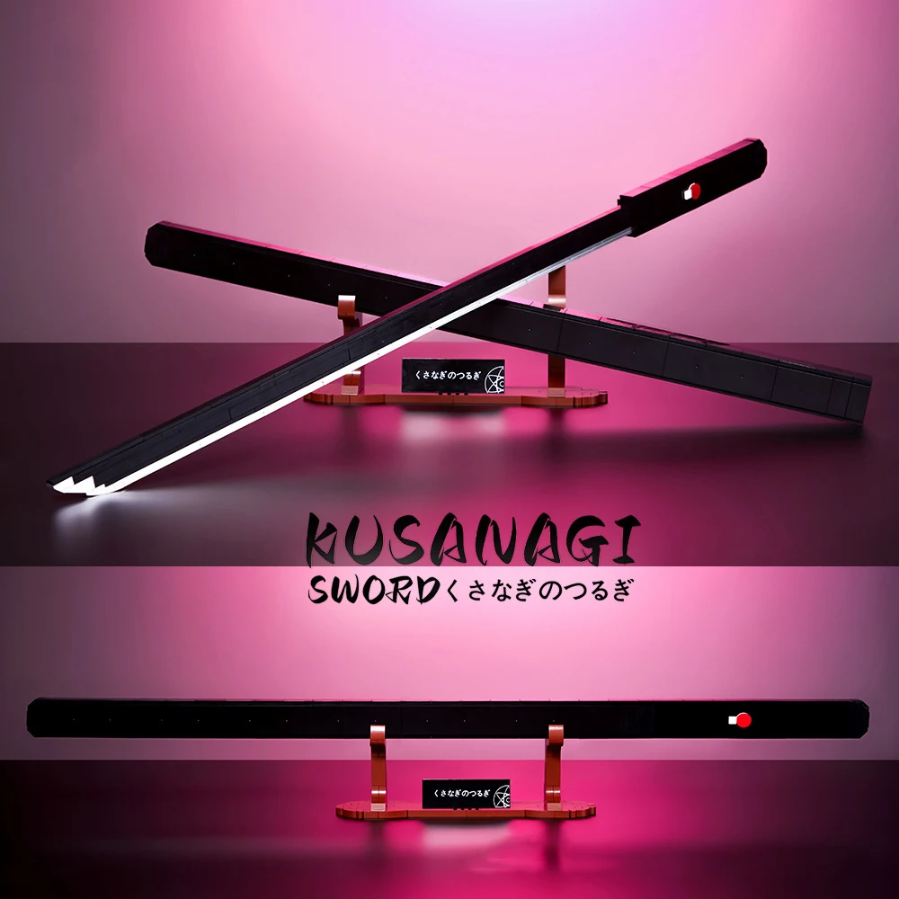 

431pcs Kusanagi Sword Ancient Samurai Ninja Mythology Legend Assembly Model Building Block Toy Gift for Kids & Adults
