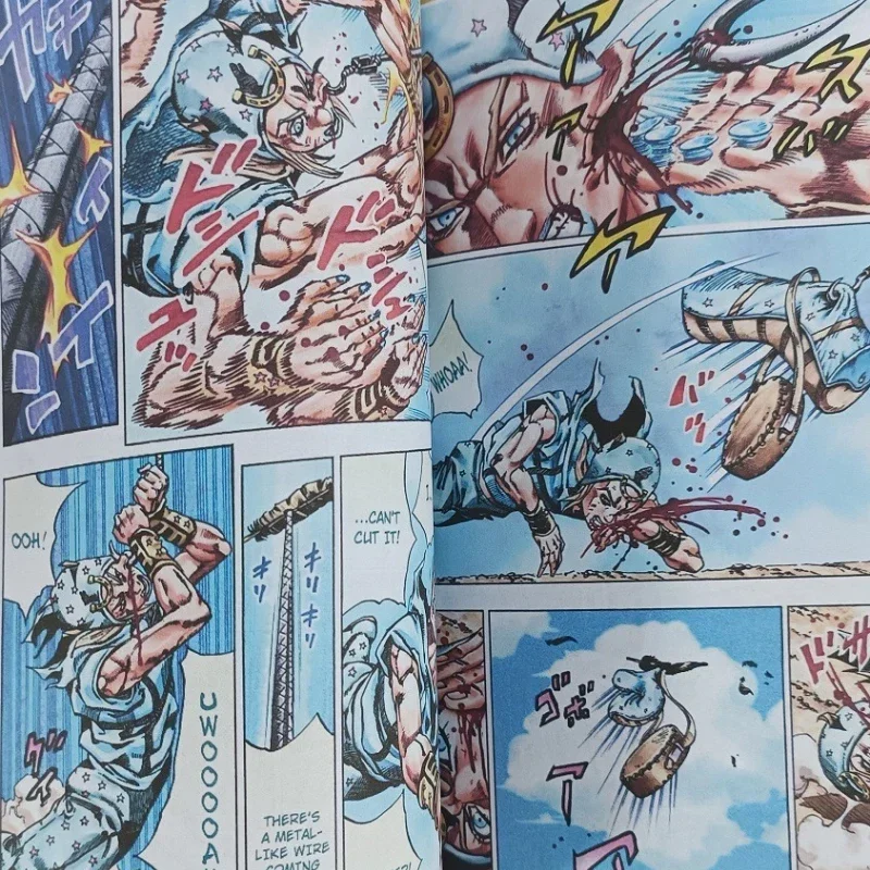 Steel Ball Run Manga Book Vol.4-6 JOJO's Bizarre Adventure Part7 Japanese Youth Comic Books English Comic Books