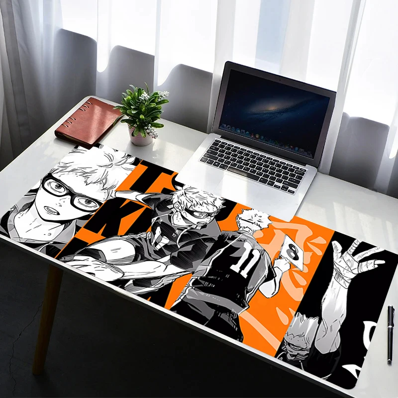 

Mouse Pad PC Non Slip Rubber Cartoon Mousepad H-haikyu!! Laptop Gamer Cabinet Keyboard Pad Office Computer Gaming Desk Mouse Mat