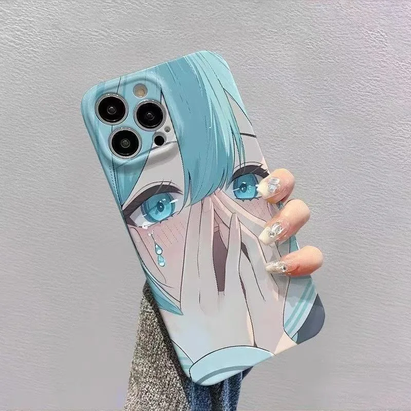 DMAWMJ لطيف خادمة فتاة الكرتون جراب هاتف آيفون 16 برو ماكس 15 زائد 14 13 12 11 سيليكون الغطاء الخلفي آيفون xr xs x الوفير