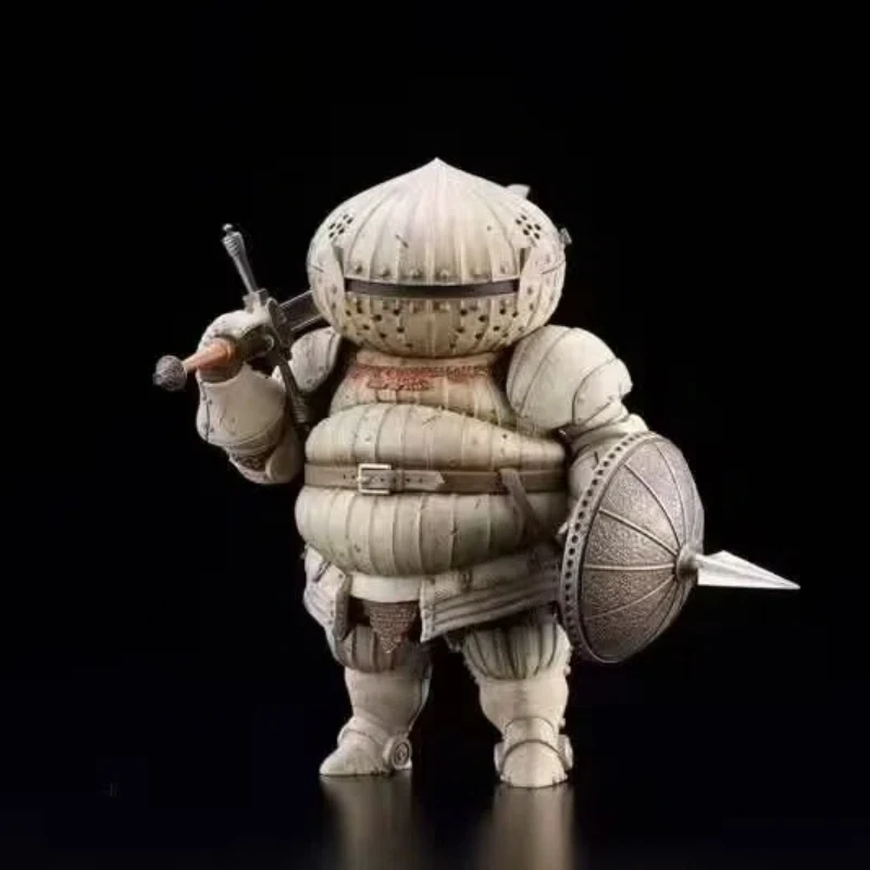 

Dark Souls Onion Knights Jie Ke Mai Ya Hand-Made Action Figure Model Ornament - Game Related Collectible in Standing Position