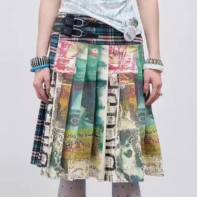 New In 2026 Spring Autumn Winter Pleated Skirt For Women's New Fashion Trend Y2K Skirts Woman Clothing faldas para mujeres