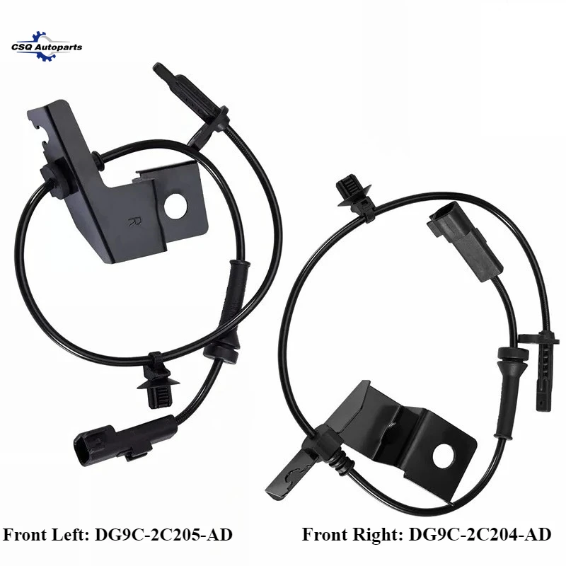 

DG9C-2C204-AD Передний левый и правый датчик скорости колеса ABS, новый DG9C-2C205-AD для Ford Mondeo 1.0 EcoBoost 1,5 1,6 2,0 TDCI Fusion