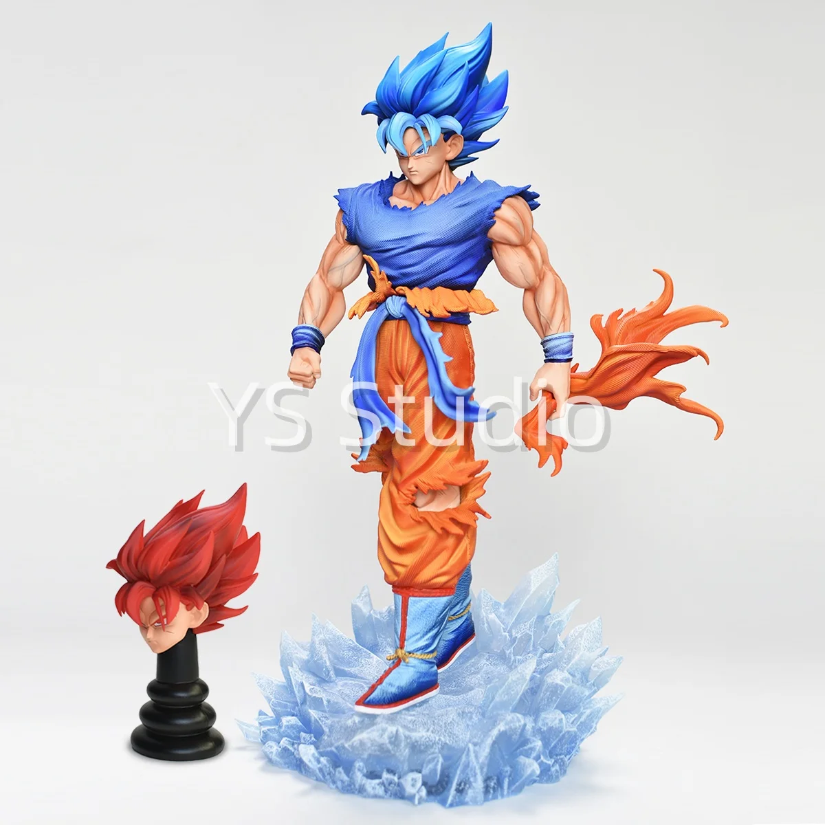 애니메이션 드래곤 볼 Z Goku 피규어 슈퍼 사이얀 액션 피규어 소장품 동상 모델 장난감 선물