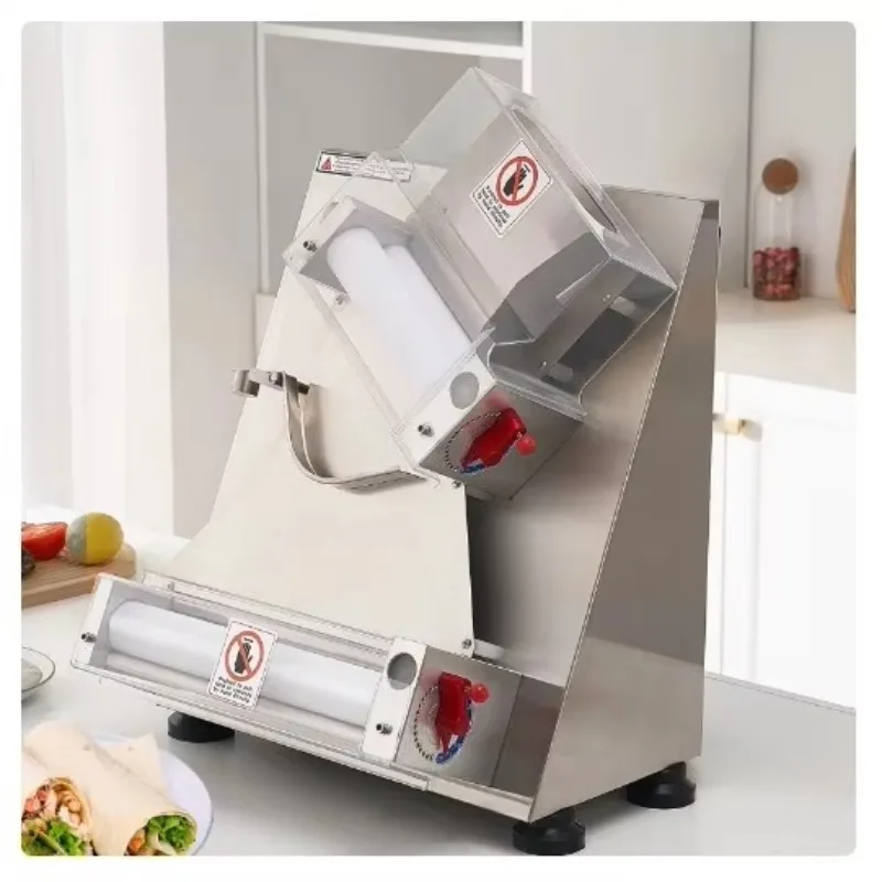 

Stainless Steel Commercial Automic Pizza Make Presser Dough Bakery Electric Dough Sheeter Pizza Press Machine