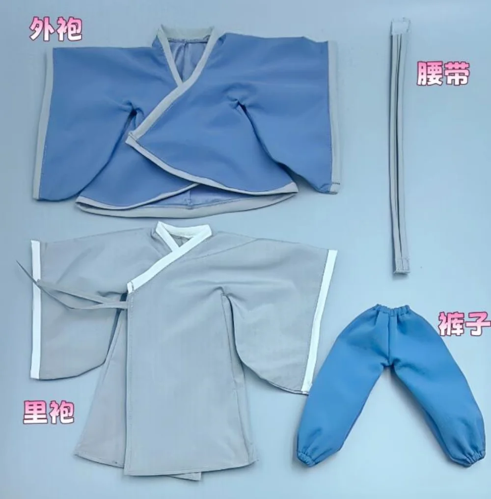 

Мужской костюм 1/6, старинный ханьфу, мужская одежда, халат, костюм солдата, костюм для 12-дюймовой фигурки, модель игрушки