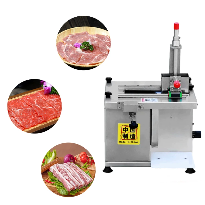 ماكينة تقطيع اللحوم الكهربائية أوتوماتيكية لحم البقر
