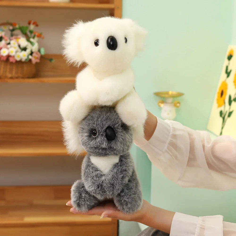 Urocza Mała Pluszowa Maskotka Koala Miękka Symulacja Koala Wypchana Lalka Urocze Prezenty Urodzinowe Dla Chłopców I Dziewcząt