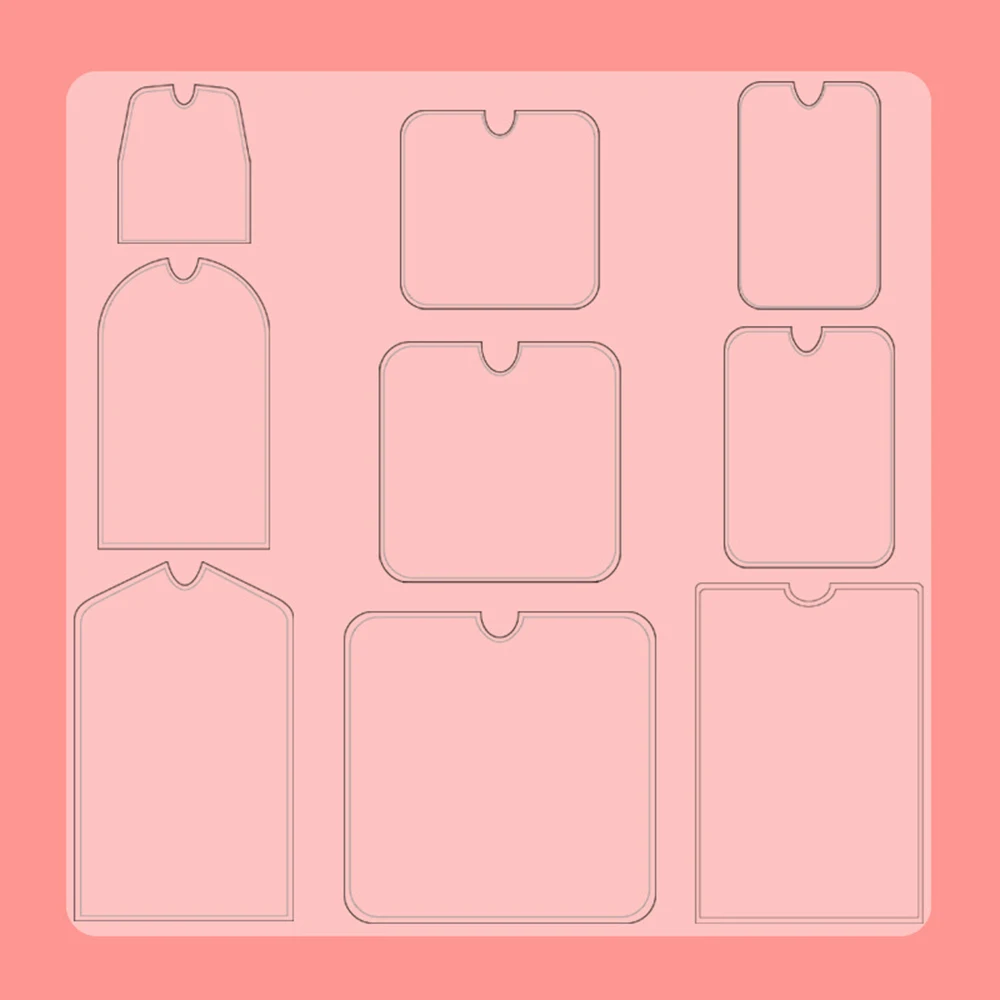 5pcs Transparent Badge Protector Sleeve Round Card Storage Case for Anime Badges Display Japanese Ita Badges Protective Cover image 4
