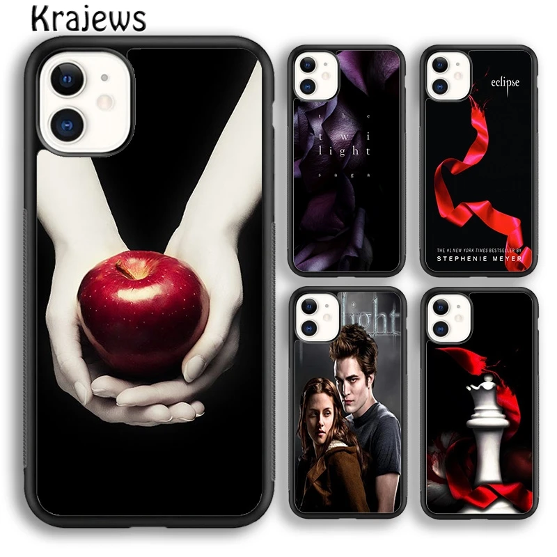 The Twilight Saga Eclipse Phone Case Cover For iPhone 16 15 14 plus XS XR 11 12 mini 13 pro max coque Shell Fundas