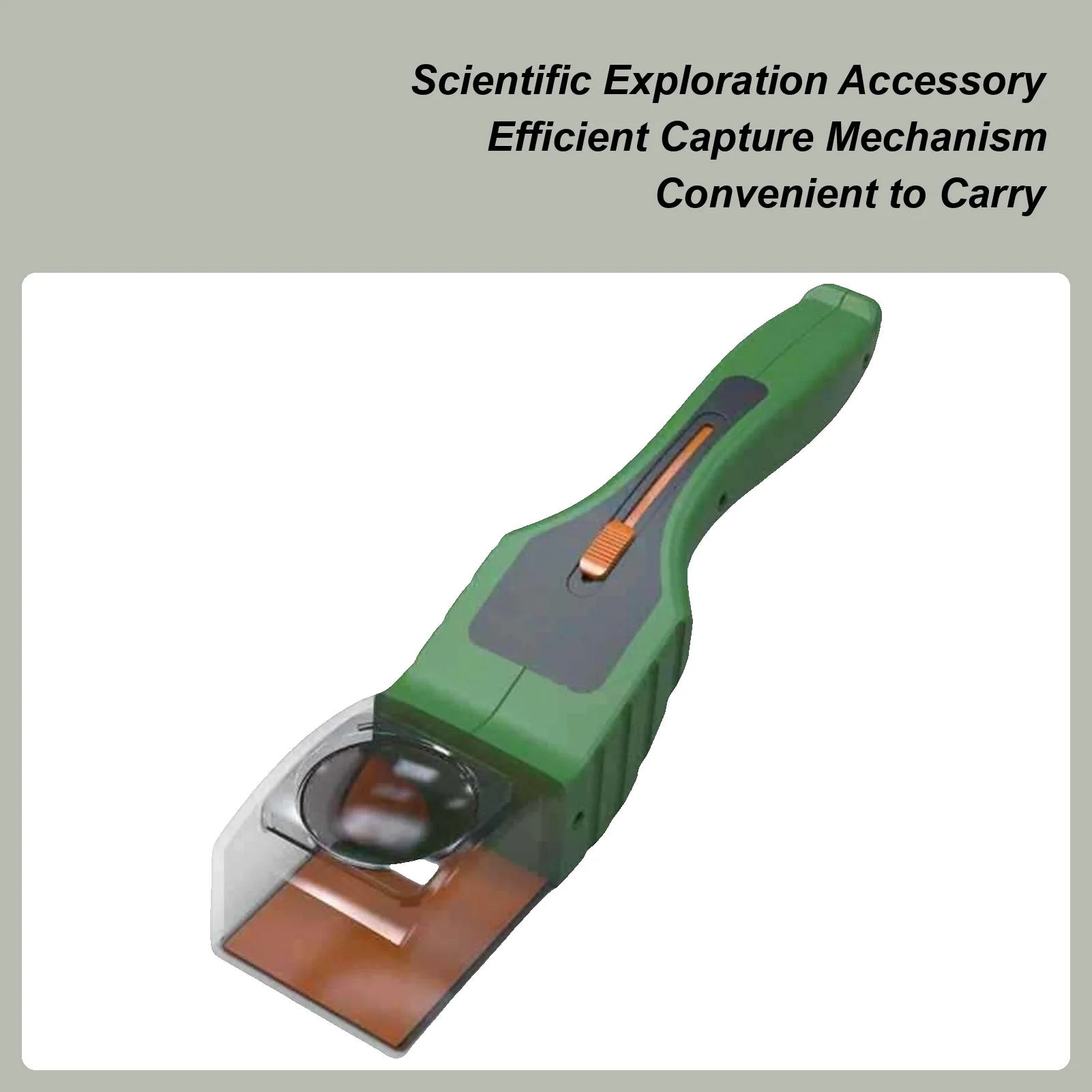 

Новинка 2023 года, ловец насекомых со увеличительным стеклом, коробка для насекомых, инструмент для ловли насекомых для детей и взрослых, бесконтактный ловец насекомых-пауков