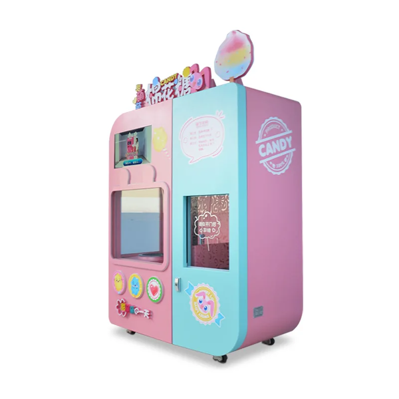 Intelligent automatic marshmallow machine Commercial unmanned self-service vending machine Shopping mall fancy marshmallow