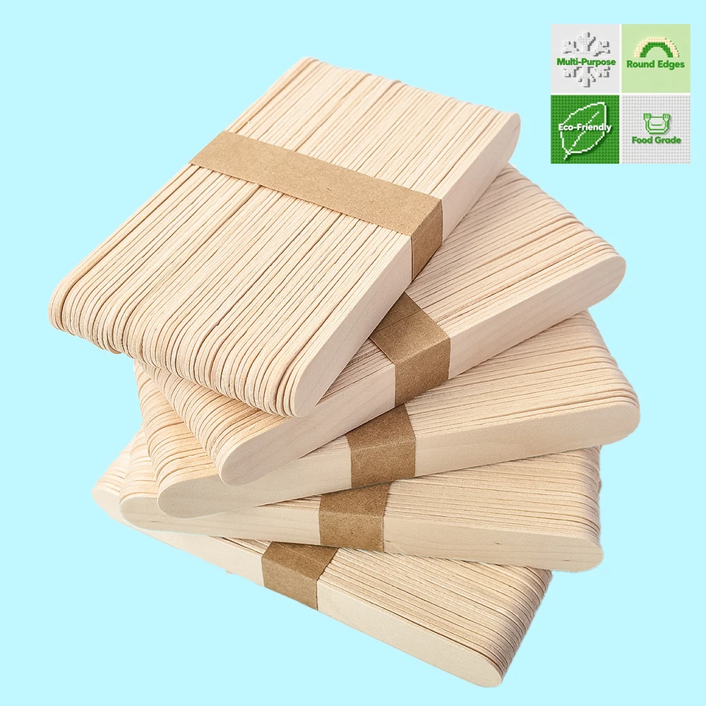 50/100/200Pcs Woode…