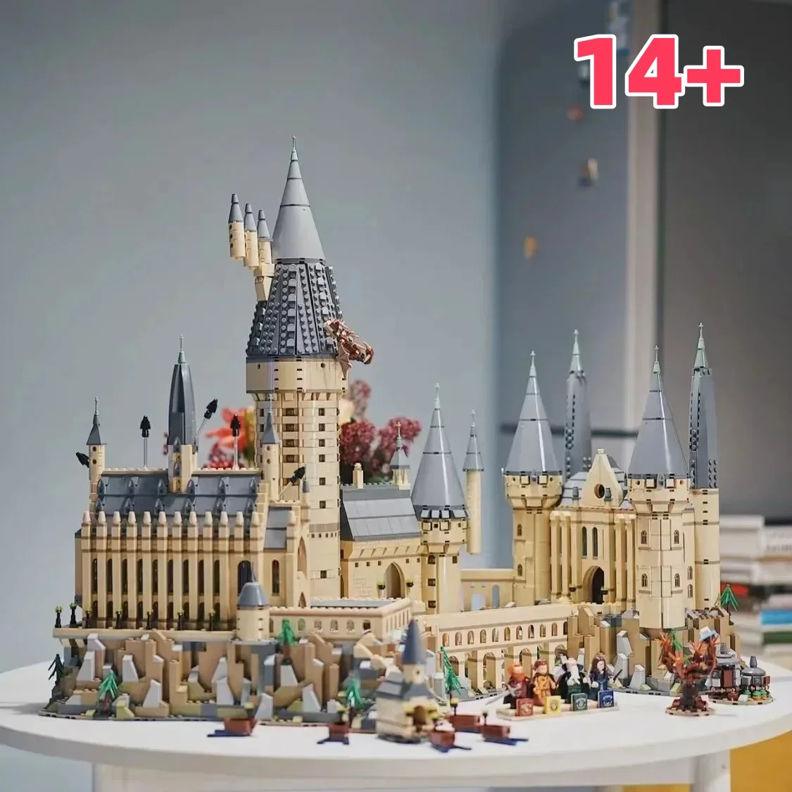 MINISO DISNEY en Stock série de films école de magie 71043 château modèle blocs de construction brique jouets pour enfants cadeaux d'anniversaire de noël
