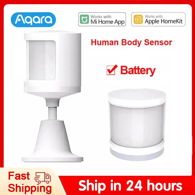 Aqara Smart sensore del corpo umano movimento del corpo sensore di movimento Wireless ZigBee wifi Gateway Hub Smart Home per Xiaomi Mijia Mi home