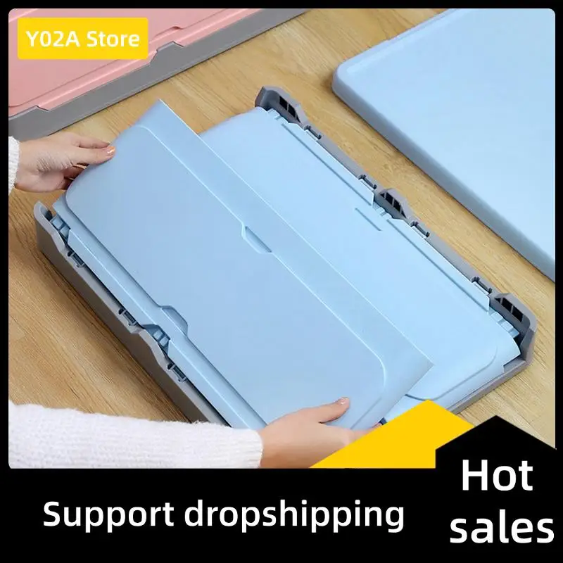 

Y02A Folding Storage Box Car Trunk Bag Organizer Boxs Home Room Multi-Functional Plastic Organizador Box