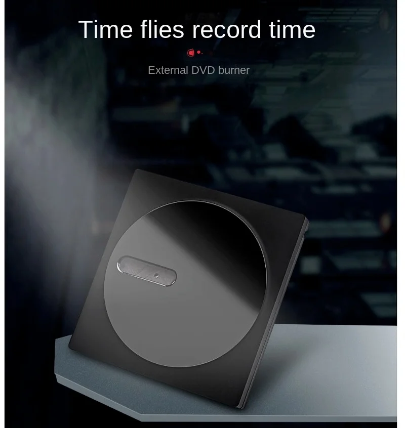 Tragbare Externe CD-RW DVD-RW Typ C & USB 3,0 CD DVD ROM Player Stick Writer Rewriter Brenner für MacBook Air/Pro Laptop