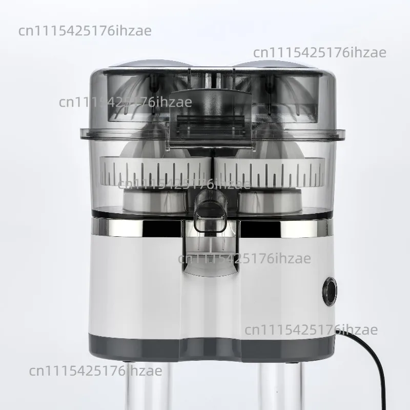 Dual Head Automatic Citrus Juicer Machine, Electric Lemon Orange Press with Pulp Separation for Home Kitchen Use view 2