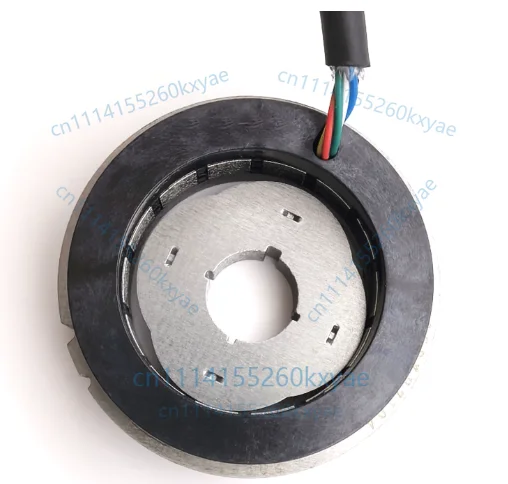 G52xu7104 magnetoresistive rotary transformer, outer diameter 52mm, 4 pole pairs, shaft hole 12.7mm