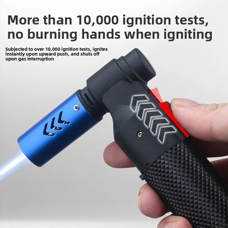 

New desktop lighter high pressure jet 1300 ℃ blue flame fire igniter kitchen igniter