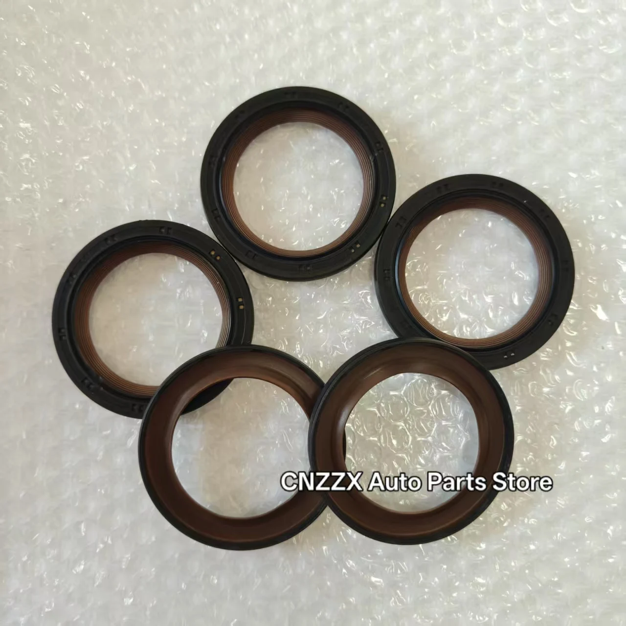 5PCS Crankshaft Crank Seal OEM#12585673 For Chevrolet Camaro Trailblazer Hummer H2 H3 Cadillac Escalade Pontiac