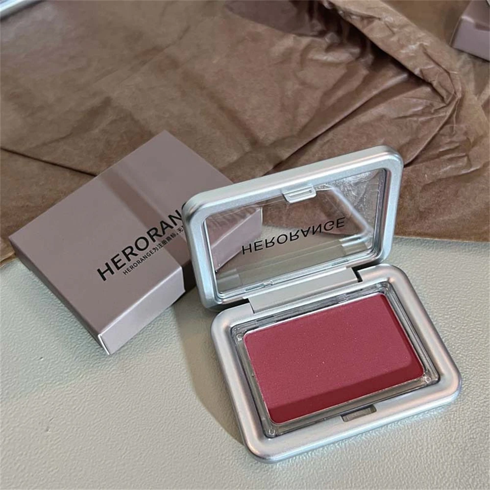 1/3/5PCS Natural Blush Use One More Plate Available In Multiple Colors Blush Facial Makeup Monochrome Blush Easy To Carry