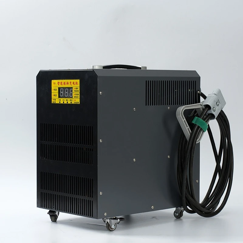 Automatic intelligent high-frequency lithium battery/aluminum acid battery 48V-72V100A-66A electric truck charger